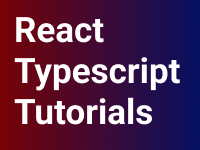 React Typescript - Functional Components